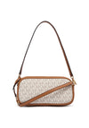 MICHAEL Michael Kors May Logo Mini Shoulder Bag, White