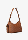 MICHAEL Michael Kors Nolita Medium Pebbled Leather Shoulder Bag, Brown