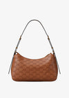 MICHAEL Michael Kors Nolita Medium Pebbled Leather Shoulder Bag, Brown
