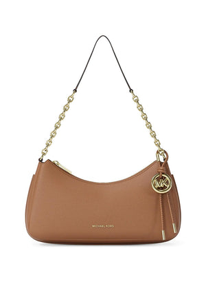MICHAEL Michael Kors Nolita Medium Pebbled Leather Shoulder Bag, Brown
