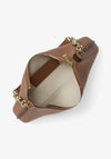 MICHAEL Michael Kors Nolita Medium Pebbled Leather Shoulder Bag, Brown