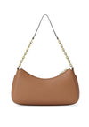 MICHAEL Michael Kors Nolita Medium Pebbled Leather Shoulder Bag, Brown
