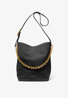 MICHAEL Michael Kors Nolita Suede Buket Bag, Black