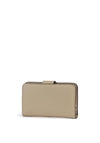 MICHAEL Michael Kors Pop Charm Pebbled Leather Wallet, Beige