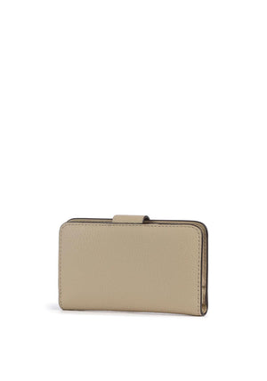 MICHAEL Michael Kors Pop Charm Pebbled Leather Wallet, Beige
