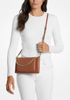 Michael Kors Jet Set Convertible Crossbody Bag, Brown