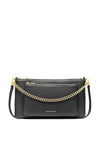 Michael Kors Pebbled Leather Medium Crossbody Bag, Black