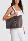 Michael Kors Quinn Large Tote Bag, Chocolate