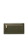 MICHAEL Michael Kors Bryant Pebbled Leather Medium Wallet, Deep Green