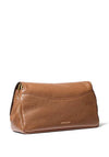 MICHAEL Michael Kors Bryant Large Textured Leather Shoulder Bag, Brown