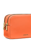 MICHAEL Michael Kors Bryant Pebbled Leather Camera Crossbody Bag, Orange