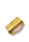 MICHAEL Michael Kors Bryant Small Suede Convertible Shoulder Bag, Chartreuse