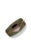 MICHAEL Michael Kors Jet Set Leather Small Dome Crossbody Bag, Deep Green