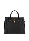 MICHAEL Michael Kors Hamilton Moderne Large Satchel Bag, Black