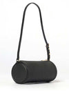 MICHAEL Michael Kors Izzy Small Pebbled Leather Barrel Shoulder Bag, Black