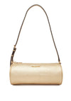 MICHAEL Michael Kors Izzy Small Pebbled Leather Barrel Shoulder Bag, Gold
