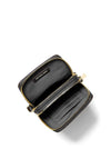 MICHAEL Michael Kors Jet Set Small Pebbled Leather Crossbody Bag, Black