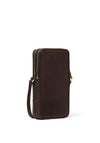 MICHAEL Michael Kors Jet Set Small Pebbled Leather Crossbody Bag, Chocolate Brown