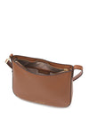 Michael Kors Kensington Pebbled Leather Crossbody Bag, Tan