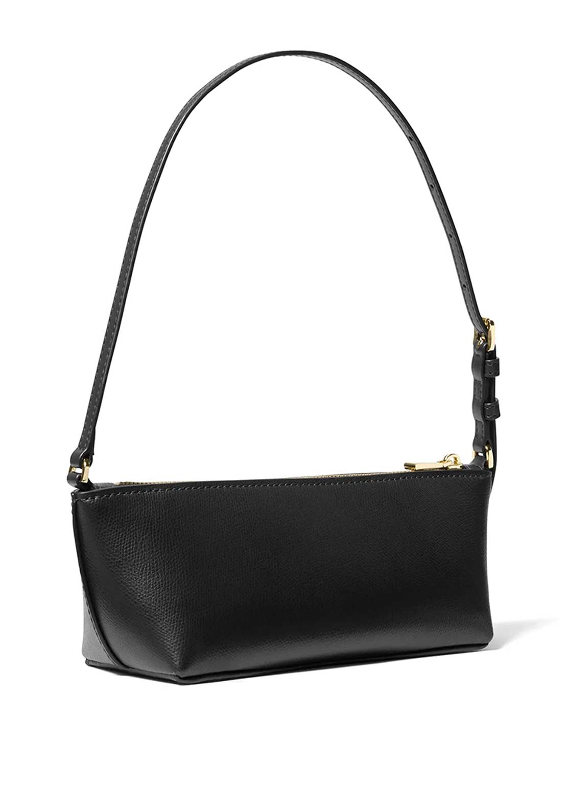MICHAEL Michael Kors Laila Small Leather Shoulder Bag, Black
