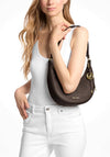 MICHAEL Michael Kors Nolita Small Convertible Shoulder Bag, Chocolate Brown