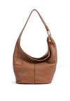 MICHAEL Michael Kors Sonny Leather Hobo Shoulder Bag, Brown
