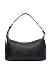 MICHAEL Michael Kors Teddi Pebbled Shoulder Bag, Black