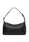 MICHAEL Michael Kors Teddi Pebbled Shoulder Bag, Black