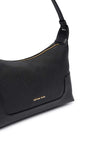 MICHAEL Michael Kors Teddi Pebbled Shoulder Bag, Black