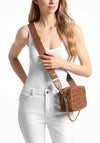 MICHAEL Michael Kors Bryant Woven Suede Crossbody Bag, Brown