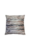 Milani Perth Abstract Lines Cushion 50x50cm, Brown