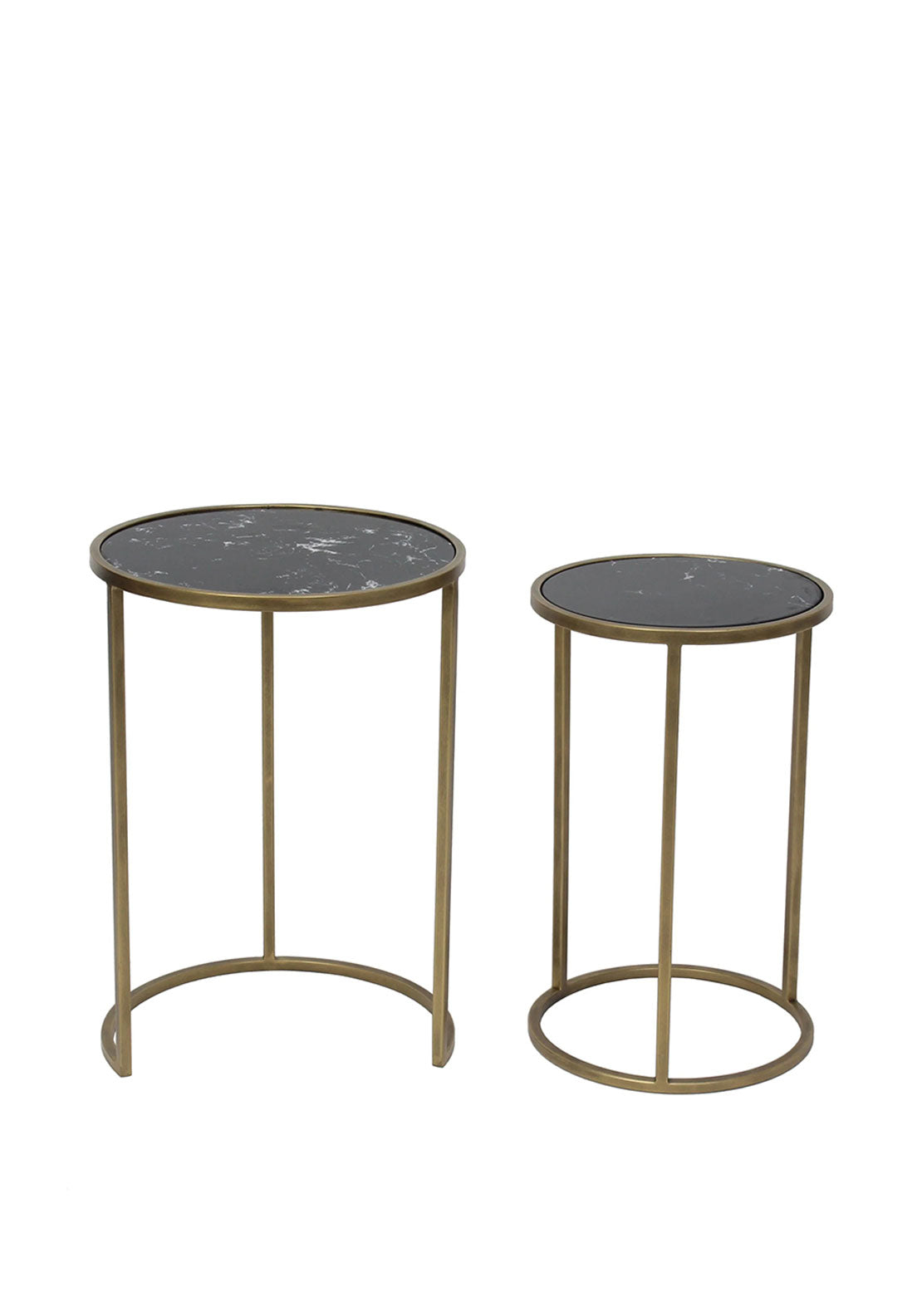 ARLO NESTED TABLES BLACK SET2