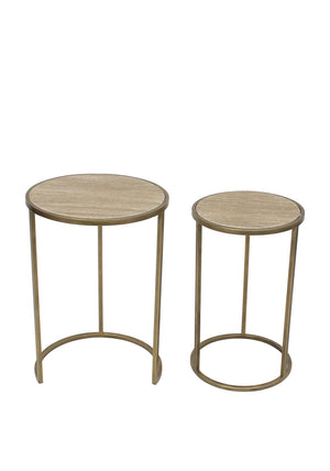 ARLO NESTED TABLES TAN SET2