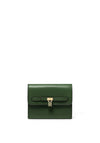 MICHAEL Michael Kors Hamilton Legacy Small Leather Card Case, Amazon Green