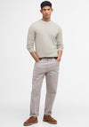 Barbour Men’s Tisbury Crew Neck Jumper, Beige