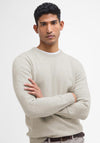 Barbour Men’s Tisbury Crew Neck Jumper, Beige