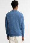 Barbour Men’s Tisbury Crew Neck Jumper, Tarn Blue