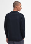 Barbour Men’s Pima Cotton Crew Neck Sweater, Navy