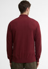 Barbour Men’s Cotton Half Zip Sweater, Russet Orange