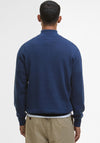 Barbour Men’s Half Zip Sweater, Inky Blue Marl