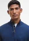 Barbour Men’s Half Zip Sweater, Inky Blue Marl