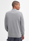 Barbour Men’s Cotton Half Zip Sweater, Grey Marl