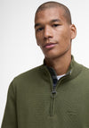 Barbour Men’s Half Zip Sweater, Winter Green