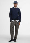 Barbour Men’s Lingwood Crew Neck Sweater, Navy