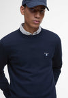 Barbour Men’s Lingwood Crew Neck Sweater, Navy