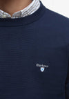 Barbour Men’s Lingwood Crew Neck Sweater, Navy