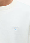 Barbour Men’s Lingwood Crew Neck Sweater, Antique White