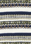 Barbour Men’s Topcliffe Fairisle Jumper, Navy Multi