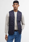Barbour Mens Quilted Zip Gilet, Navy