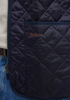 Barbour Mens Quilted Zip Gilet, Navy
